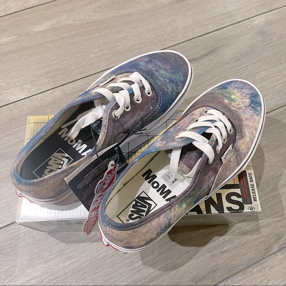 Vans Moma x Authentic Claude Monet Water Lilies - Picture 5 of 7